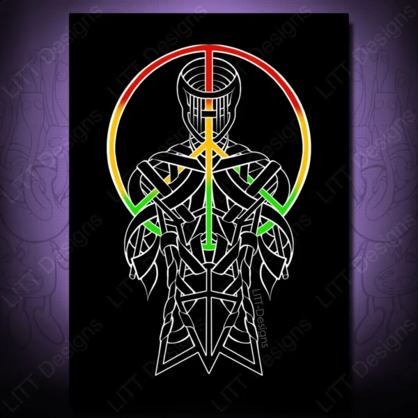 Ribbons Art Print - LITT Designs