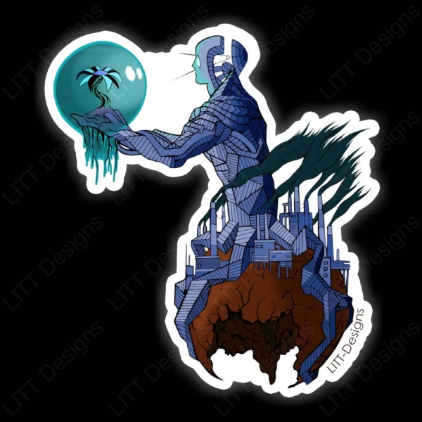 Ruins Sticker - LITT Designs
