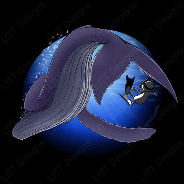 Salty Digital Illustration - LITT Designs