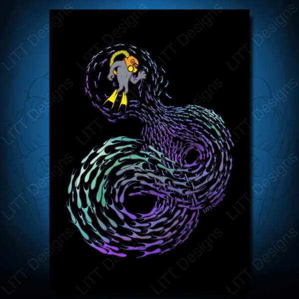 School Art Print - LITT Designs