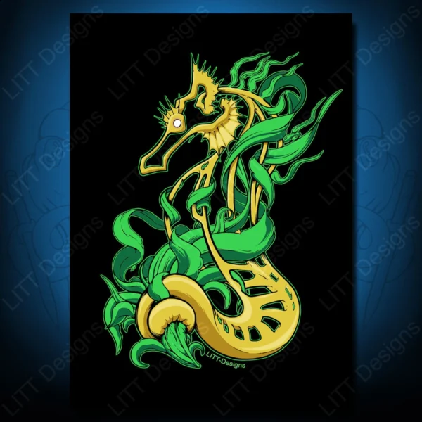 Seahorse Art Print - LITT Designs