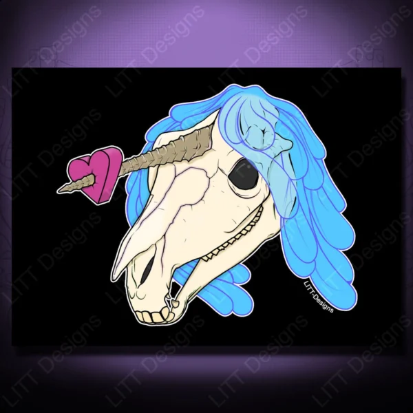 Skellikorn Art Print - LITT Designs