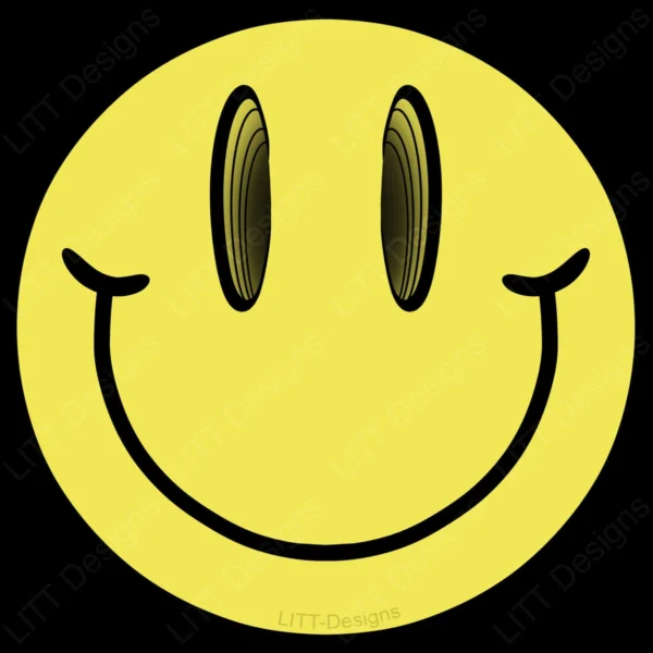 Smiley Digital Illustration - LITT Designs