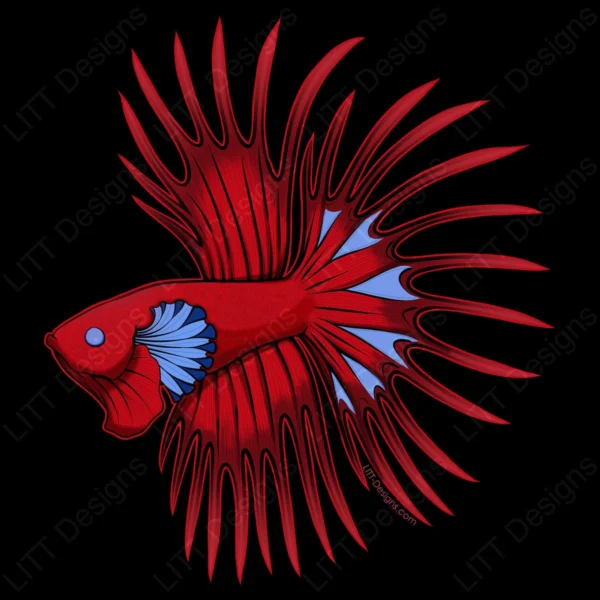 Spike Digital Illustration - LITT Designs