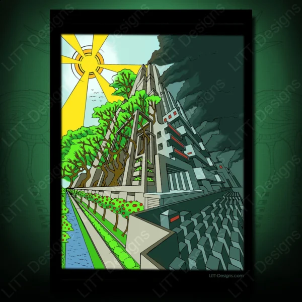 Split Art Print - LITT Designs