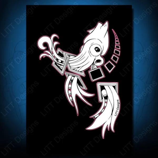 Squid Art Print - LITT Designs