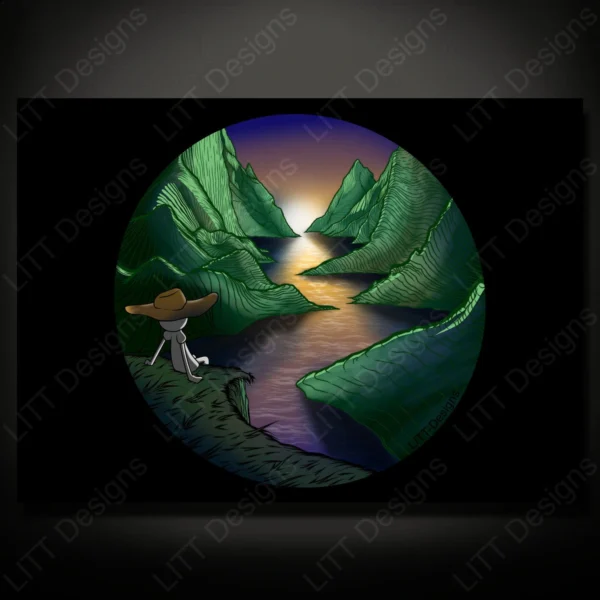 Sunset Art Print - LITT Designs