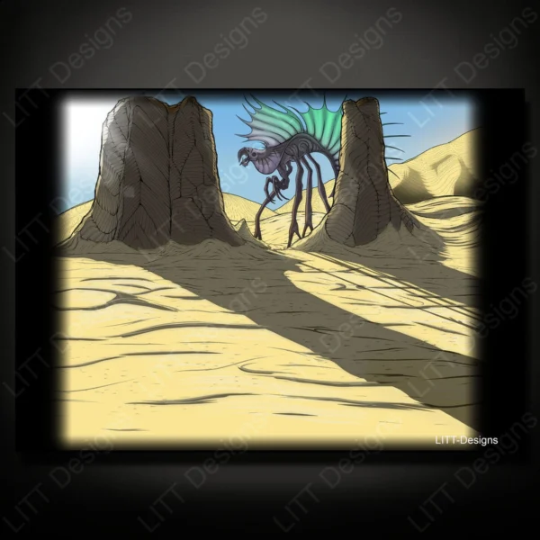 sunwalker Art Print - LITT Designs