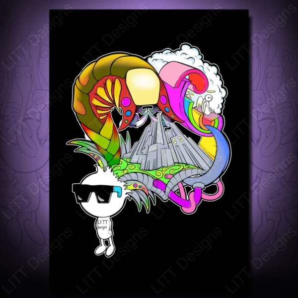 Thinker Art Print - LITT Designs