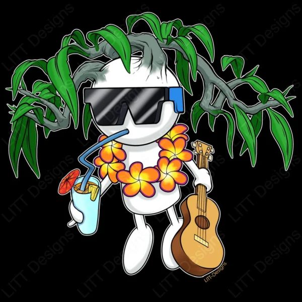 Tourist Digital Illustration - LITT Designs