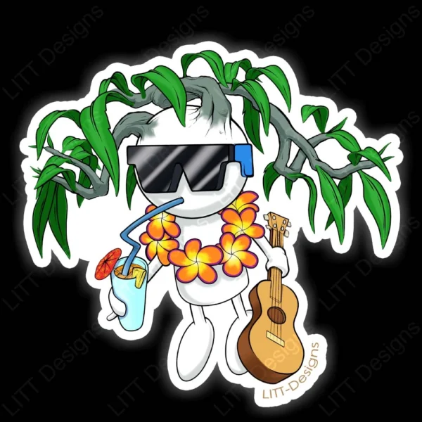 Tourist Sticker - LITT Designs