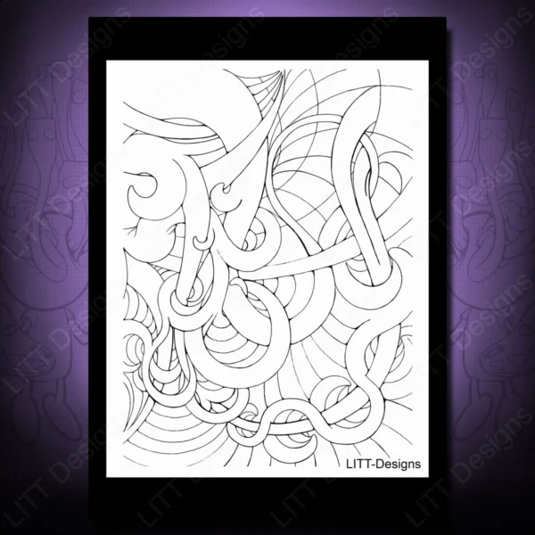 Trippy Art Print - LITT Designs