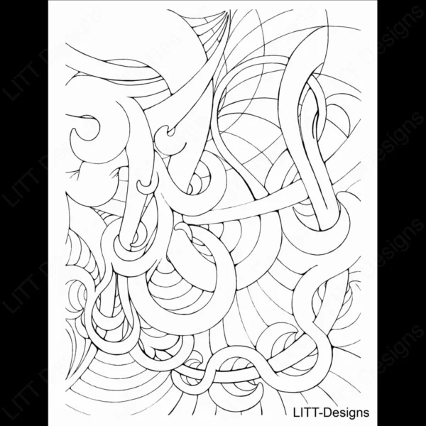 Trippy Digital Illustration - LITT Designs