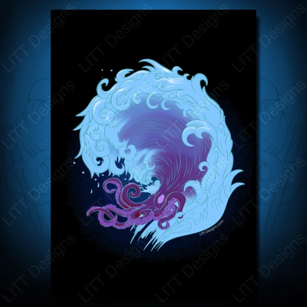 Wave Art Print - LITT Designs