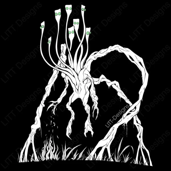 Weedwalker Digital Illustration - LITT Designs
