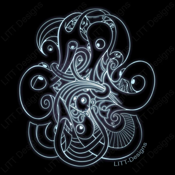 Weird Digital Illustration - LITT Designs