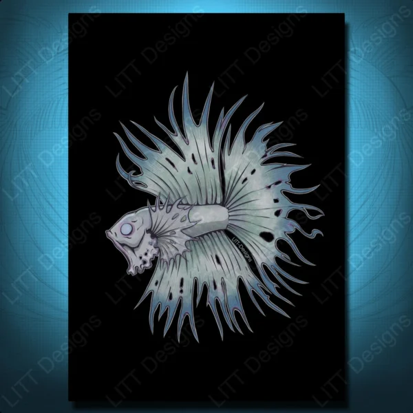 Zombie Art Print - LITT Designs